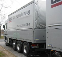 Mercedes-Benz Actros 2653 L 8x4/4 OAS 60t Eichfahrzeug 1996-2002