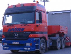 Mercedes-Benz Actros 2657 L 6x4 Bruns Sattelzugmaschine 1996-2002