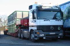 Mercedes-Benz Actros 2657 L 6x4 Spedition M&uuml;ller Sattelzugmaschine 1996-2002