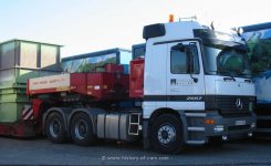 Mercedes-Benz Actros 2657 L 6x4 Spedition M&uuml;ller Sattelzugmaschine 1996-2002