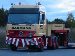 Mercedes-Benz Actros 3348 L 6x4 Sattelzugmaschine Baumann 1996-2002