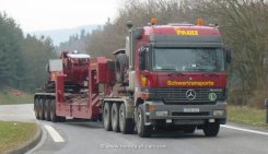 Mercedes-Benz Actros 4153 L 8x4/4 Paule Schwerlast-Sattelzugmaschine 1996-2002