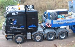Mercedes-Benz Actros 4160 L 8x4/4 Titan Schwerlast-Sattelzugmaschine Balmer Schwertransporte ca. 2002-2003