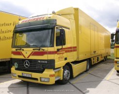 Mercedes-Benz Actros L Lowliner 4x2 Sattelzugmaschine H&uuml;binger 1996-2002