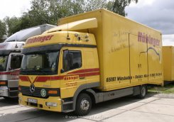 Mercedes-Benz Atego LH Koffer H&uuml;binger 1998-2004