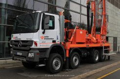 Mercedes-Benz Actros 4141 S 8x6/4 Brunnenbohrer Celler Brunnenbau 2008-2011