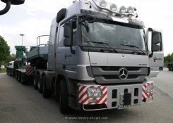 Mercedes-Benz Actros MP3 4160 L 8x4/4 Schwerlast-Sattelzugmaschine P. Schwandner 2008-2012