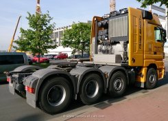 Mercedes-Benz Actros MP3 4165 Megaspace 8x4/4 Schwerlast-SZM Franz Bracht 2008-2012
