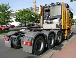 Mercedes-Benz Actros MP3 4165 Megaspace 8x4/4 Schwerlast-SZM Franz Bracht 2008-2012