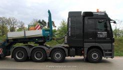 Mercedes-Benz Actros MP3 4160 Megaspace 8x4/4 Schwerlast-Sattelzugmaschine TAS-Logistik 2008-2012