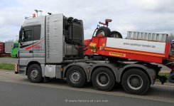 Mercedes-Benz Actros MP3 4165 Megaspace 8x4/4 Schwerlast-SZM Spedition Bender 2008-2012