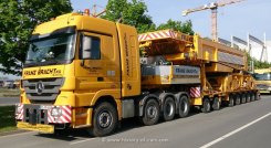 Mercedes-Benz Actros MP3 4165 Megaspace 8x4/4 Schwerlast-SZM Franz Bracht 2008-2012