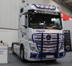 Mercedes-Benz Actros MP4 1845 StreamSpace Sattelzugmaschine Tesmer 2012