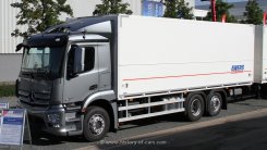 Mercedes-Benz Antos 2543 M ClassicSpace tief 6x2 Koffer 2012