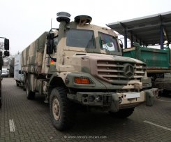 Mercedes-Benz Zetros 1833 4x4 Gesch&uuml;tzte Transportfahrzeuge Bundeswehr Pritsche ~2012-2013