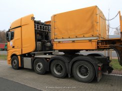 Mercedes-Benz Actros MP4 4163 GigaSpace Schwerlast-Sattelzugmaschine 2014-2016