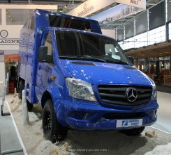 Mercedes-Benz Sprinter 718 CDI 6x6 gepanzerter Geldtransporter 2014