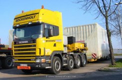 Scania 144G 530 Topline 8x4/4 Schwerlast-Sattelzugmaschine Bockenholt 1995-2001