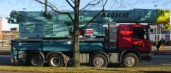Scania P420 8x4/4 Liebherr LTF1060 Aufbaukran 2010